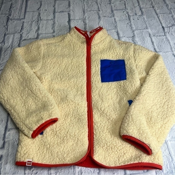 NEW Lego Sherpa jacket youth size medium 8 to 10 - Picture 3 of 13